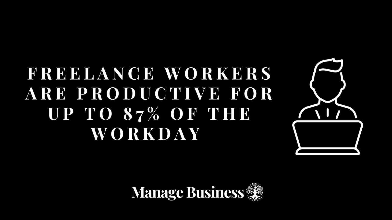 Freelance Workers are Productive for Up to 87% of the Workday 