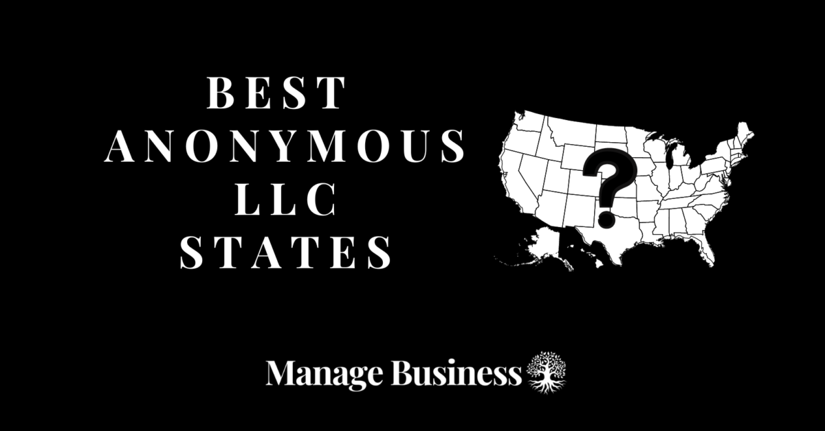 Best anonymous LLC states