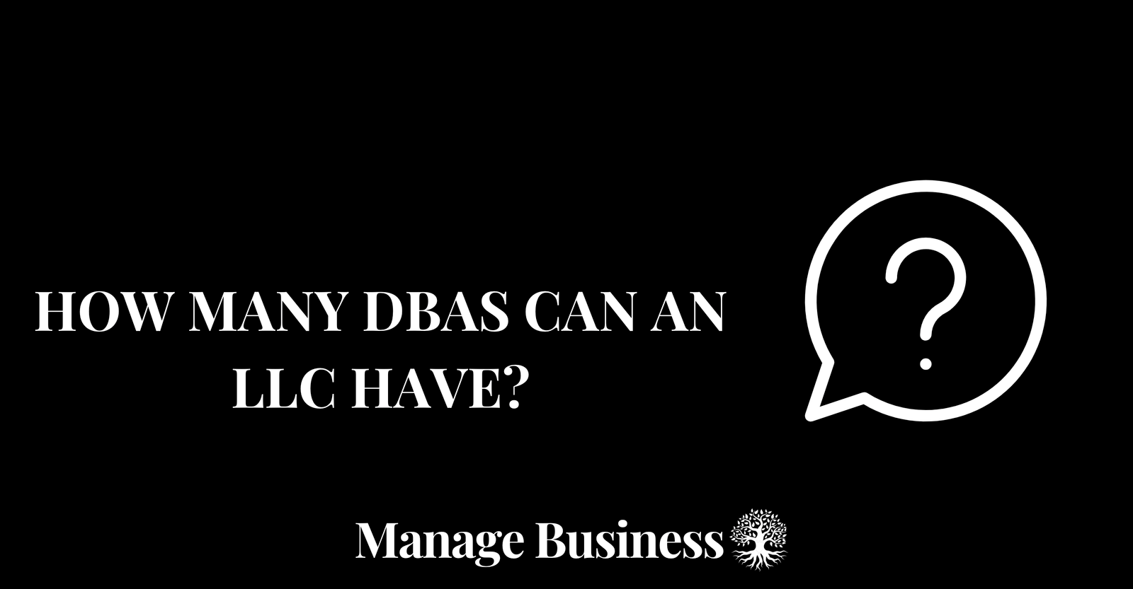 How Many DBAs Can an LLC Have? Manage Business