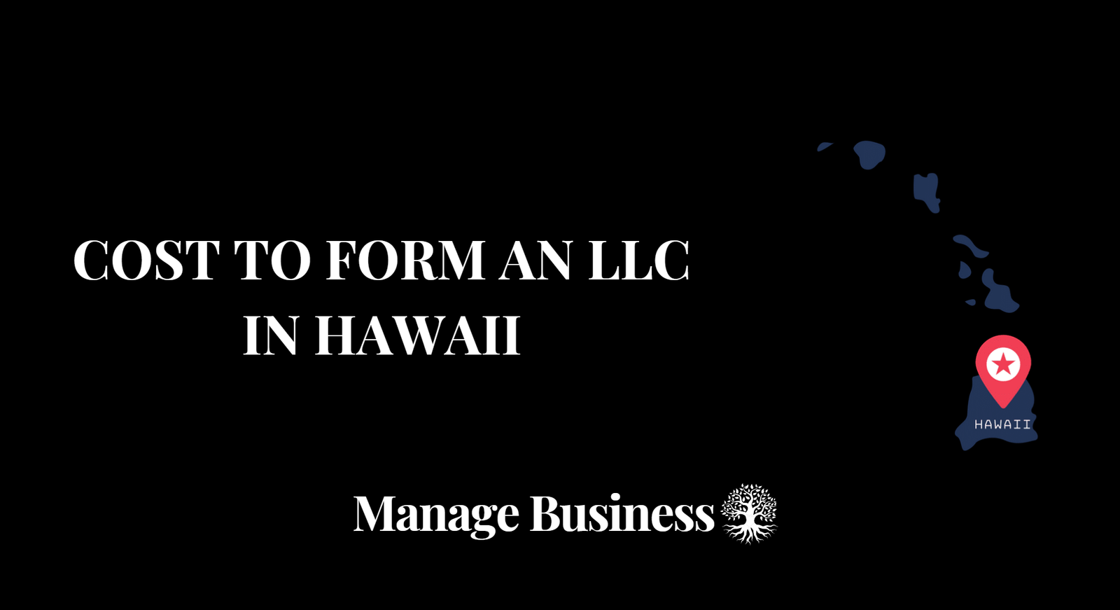 Cost to Form an LLC in Hawaii: HI LC Cost - Manage Business