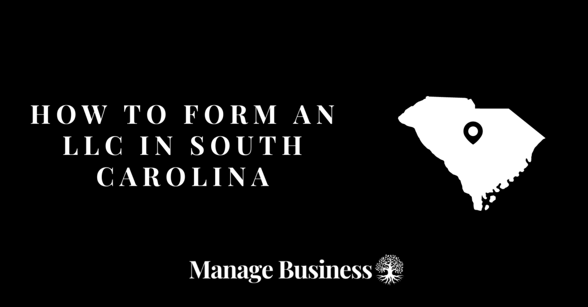 How to Form an LLC in South Carolina